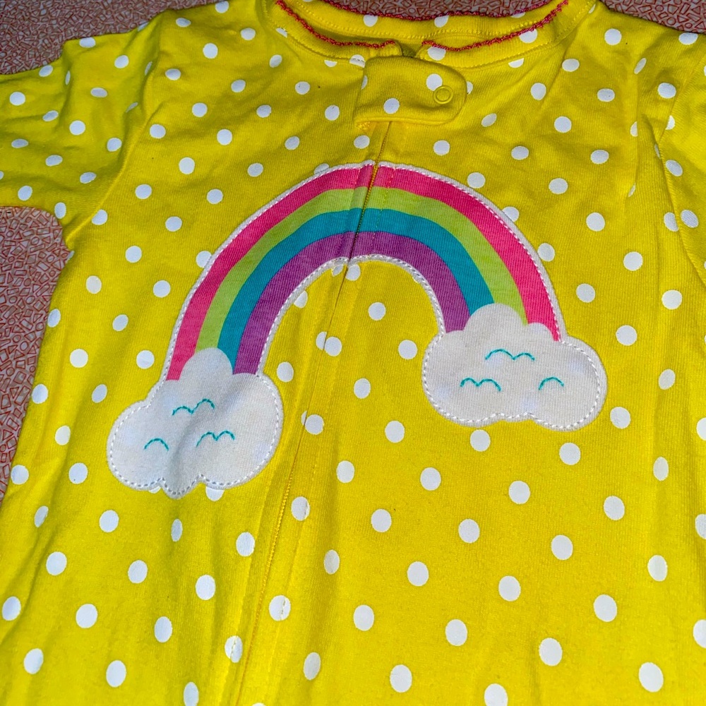 Simple Joys by Carter's Toddler Girls Footie Pajamas